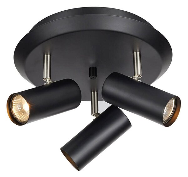 Stropní Lampa Markslöjd, Černá, Obývací pokoj, Kov