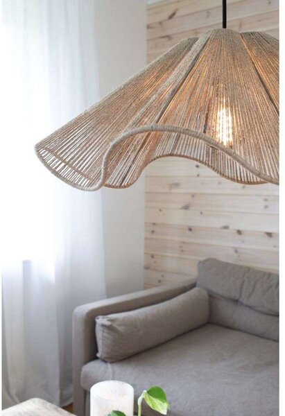 Závěsná svítidlo Markslöjd, Béžová, Obývací pokoj, Tkanina / Textil
