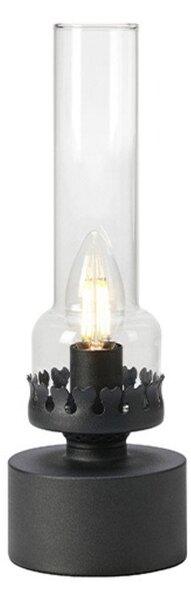 Stolní lampa Markslöjd, Černá, Obývací pokoj, Sklo