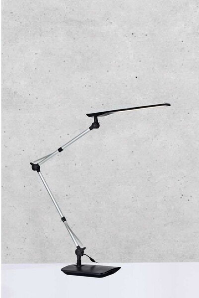 Stolní lampa Markslöjd, Metalická, Pracovna, Hliník