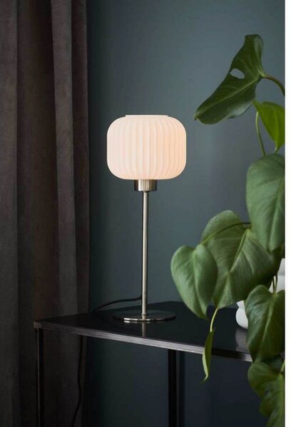 Stolní lampa Markslöjd, Bílá, Obývací pokoj, Sklo