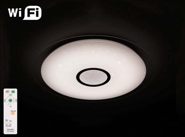 DALEN LED stropní svítidlo inteligentní DALEN, DL-C319TX 38W - Hvězdná obloha
