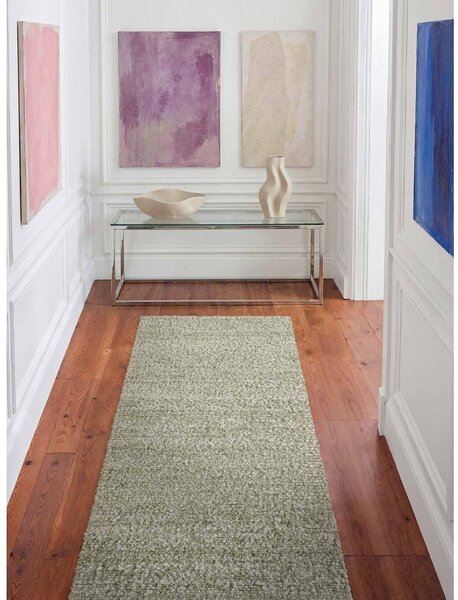Světle zelený ručně tkaný běhoun 80x200 cm Notting Hill Portobello – Ted Baker