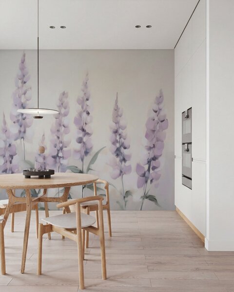 Fototapety Abstraktní květiny, imitace malby, Fototapety květiny, w05661 : uwalls.cz