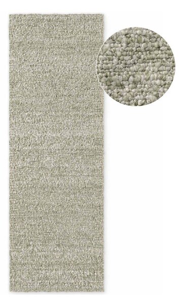Světle zelený ručně tkaný běhoun 80x200 cm Notting Hill Portobello – Ted Baker
