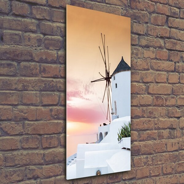 Vertikální Foto obraz skleněný svislý Santorini Řecko osv-104622811
