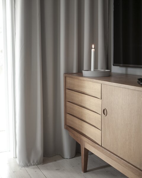 Storefactory Scandinavia Keramický svícen Valltorp Light Grey - L SF386