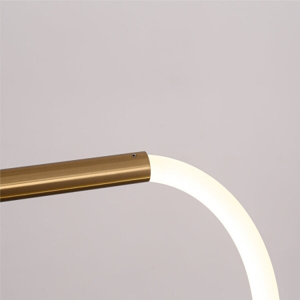 LED Lustr na lanku MELECA LED/36W/230V 3000/4000/6000K 160 cm zlatá