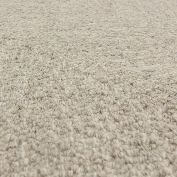 Krémový ručně tkaný koberec s příměsí vlny 120x170 cm Theodore Chevron – Asiatic Carpets