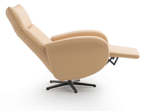 RELAXAČNÍ KŘESLO, kůže, cappuccino Sit & More - Online Only křesla & taburety, Online Only