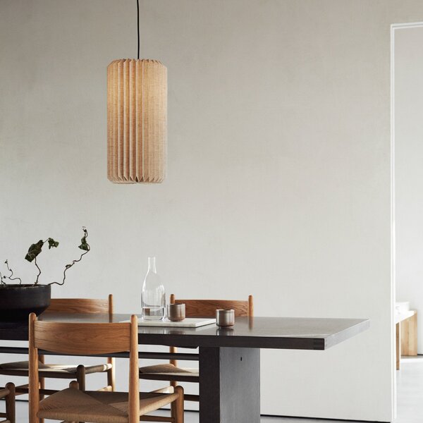 Závěsná svítidlo Watt & Veke, Alba, stmívatelné, Hnědá / Rezavá, Ložnice, Tkanina / Textil, Design