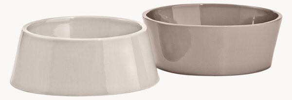 Sada porcelánových misek pro domácí mazlíčky Doppio, 2 díly, různé velikosti