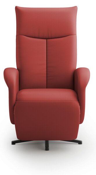 RELAXAČNÍ KŘESLO, kůže, červená Sit & More - Online Only křesla & taburety, Online Only