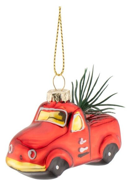 Skleněné vánoční koule v sadě 3 ks 3 cm Transport – Sass & Belle