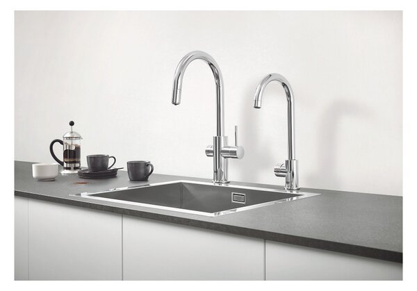 GROHE Blue Professional - Sada s C-výpustí a vytahovacím perlátorem, Chrom 31325002