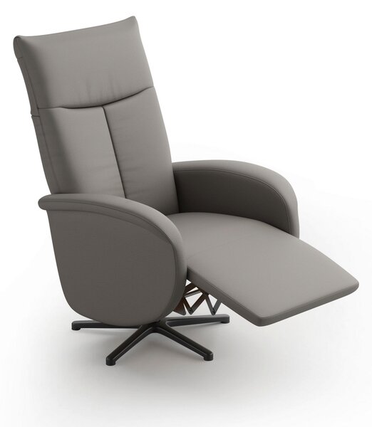 RELAXAČNÍ KŘESLO, kůže, mokka Sit & More - Online Only křesla & taburety, Online Only