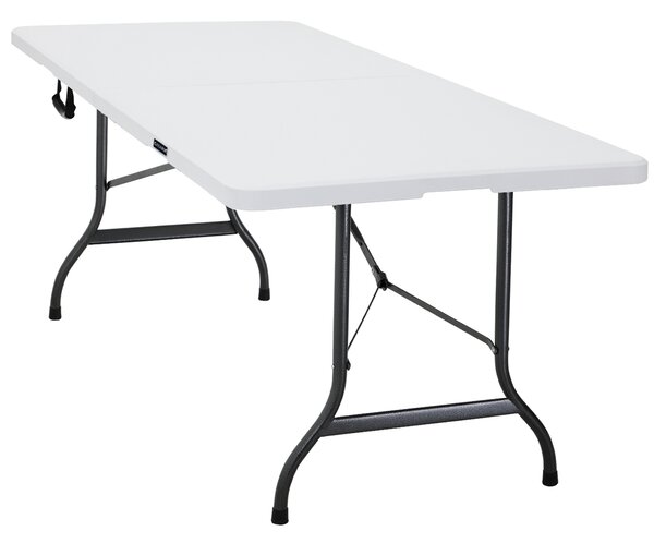 Deuba Skládací stůl bílý - 183x76cm