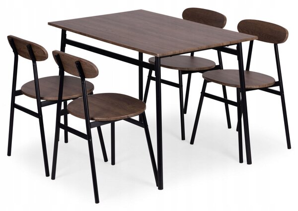 Jídelní set do kuchyně jídelny stůl + 4 židle OSLO ModernHome