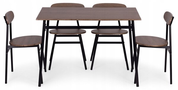 Jídelní set do kuchyně jídelny stůl + 4 židle OSLO ModernHome