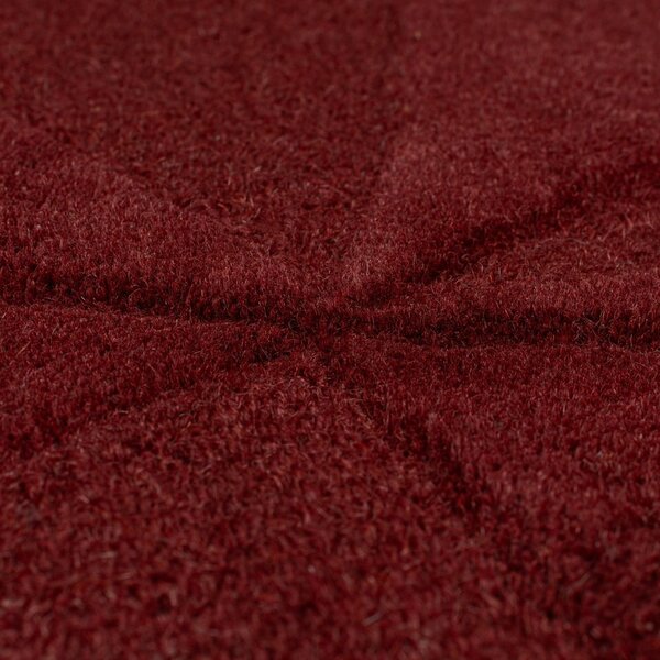 Vínový ručně tkaný vlněný koberec 160x230 cm Shard Red – Flair Rugs
