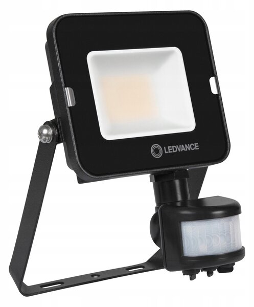LED reflektor Ledvance 20W černý IP65 senzor pohybu 4000K