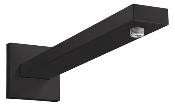Hansgrohe sprchové rameno 39 cm, hranatá verze, matná černá 27694670