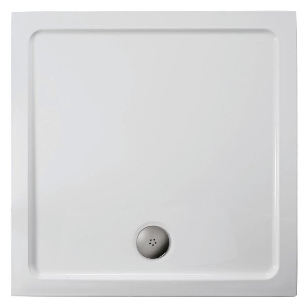 Ideal Standard Simplicity Stone - Sprchová vanička litý mramor 81 x 81 cm, Bílá, L504401