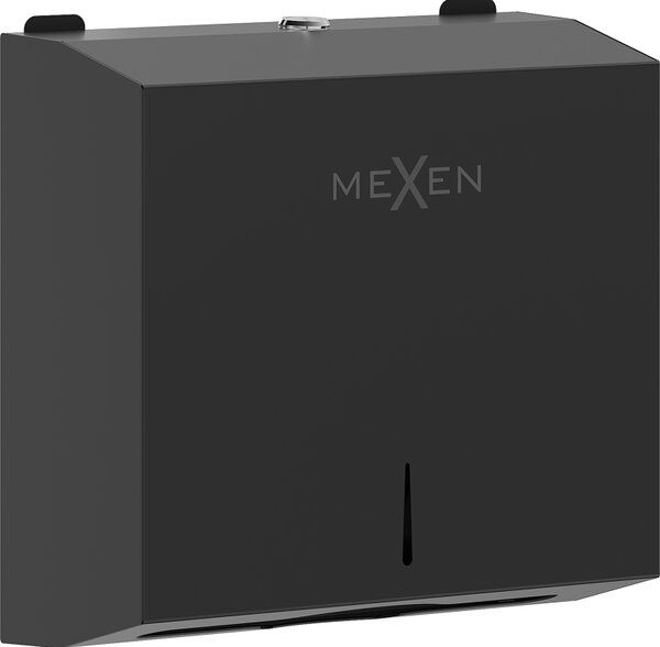 Mexen Verno-L, zásobník papírových ručníků, černá matná, 70K410-70