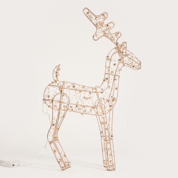 Vánoční LED dekorace Reindeer 38 cm Homla