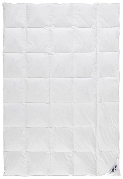 CELOROČNÍ PŘIKRÝVKA, 135/200 cm, kachní prachové peří, kachní peří Sleeptex - Přikrývky, Online Only