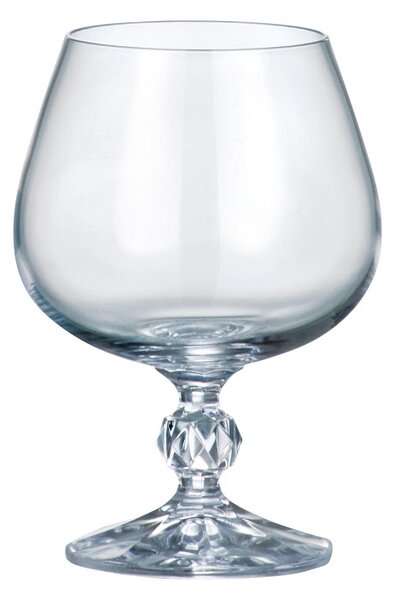 Crystalite Bohemia sklenice na koňak Klaudie 250 ML, 6 KS