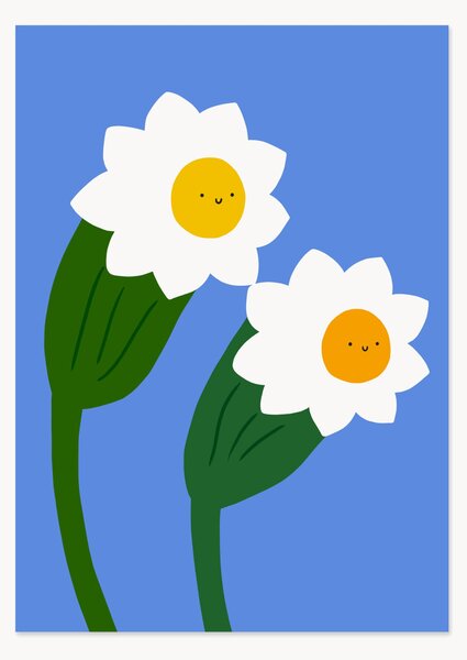 Plakát Hi Flower 03