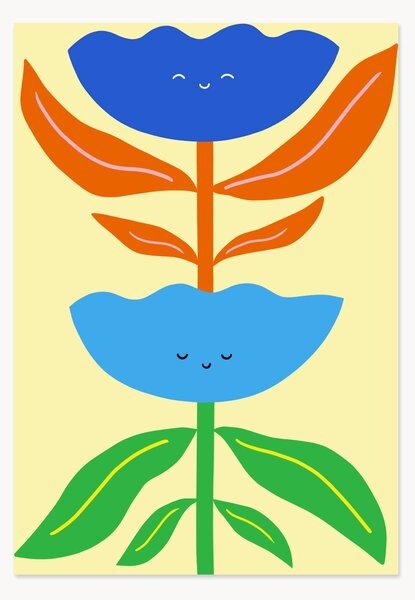 Plakát Hi Flower 02