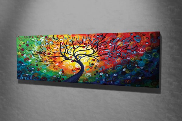 ASIR Obraz na plátně SÍLA STROMU 80 x 30 cm