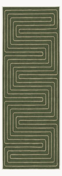 Pratelný běhoun's nízkým vlasem Labyrinth By Jonathan Adler