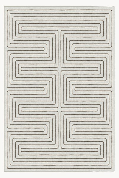 Pratelný koberec's nízkým vlasem Labyrinth by Jonathan Adler