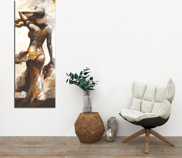 ASIR Obraz na plátně ŽENA V PLAVKÁCH 30 x 80 cm