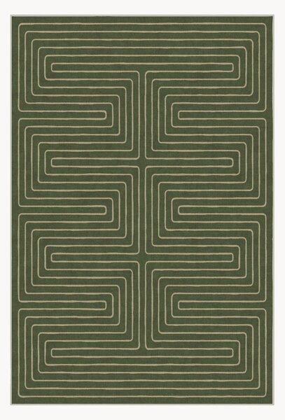 Pratelný žinylkový koberec Labyrinth by Jonathan Adler