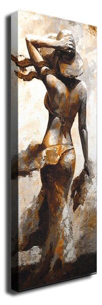 ASIR Obraz na plátně ŽENA V PLAVKÁCH 30 x 80 cm