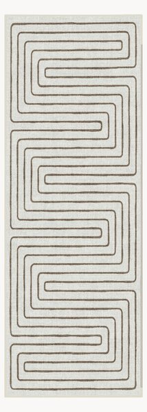 Pratelný běhoun's nízkým vlasem Labyrinth By Jonathan Adler