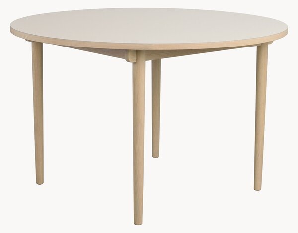 Kulatý jídelní stůl Fairmount, Ø 120 cm