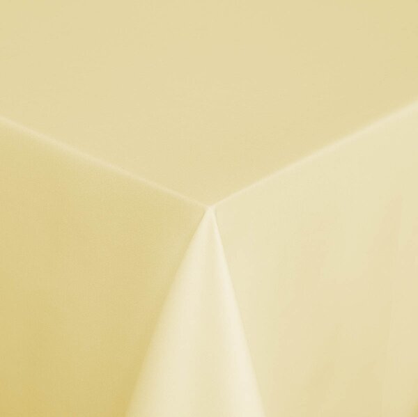Ubrus Veba GARBO bavlněný satén světlá žlutá Velikost: 140x220 cm