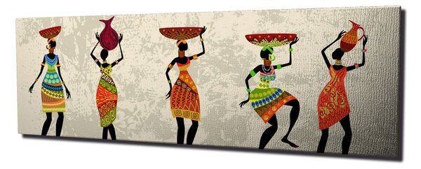 ASIR Obraz na plátně AFRICKÉ ŽENY 80 x 30 cm