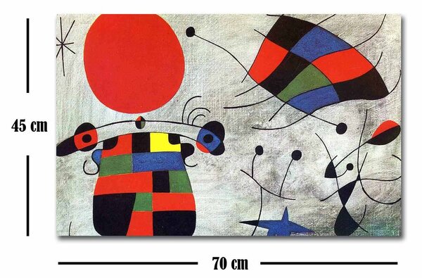 ASIR Obraz na plátně DYNAMIKA 70 x 40 cm
