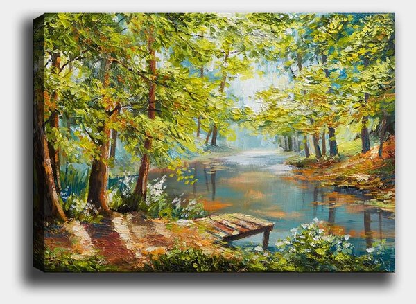 ASIR Obraz na plátně KOUZLO PŘÍRODY 50 x 70 cm
