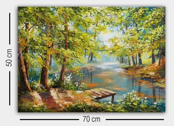ASIR Obraz na plátně KOUZLO PŘÍRODY 50 x 70 cm