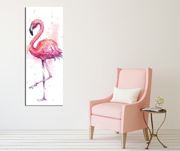 ASIR Obraz na plátně PLAMEŇÁK 80 x 30 cm