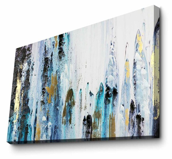 ASIR Obraz na plátně STÉKAJÍCÍ BARVA 70 x 45 cm
