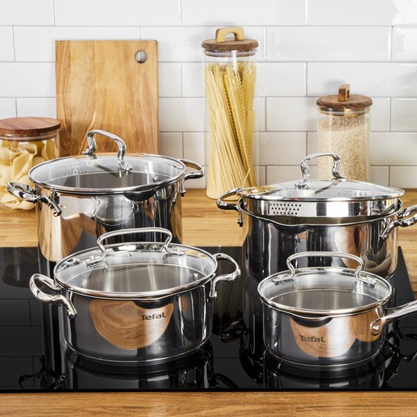 Nerezová sada nádobí 10 ks DUETTO+ G719SA55 – Tefal