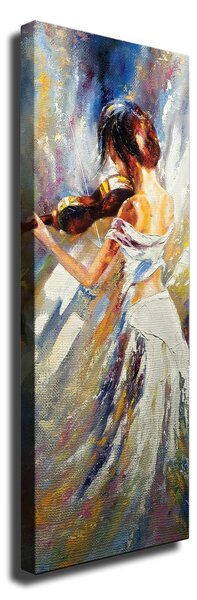 ASIR Obraz na plátně HOUSLISTKA 30 x 80 cm